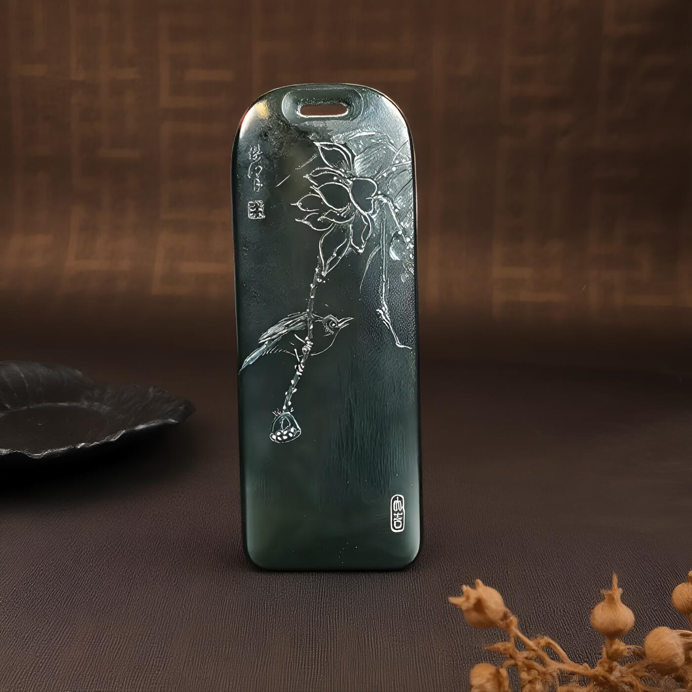 碧月说宝 君子怀瑾·当代和田玉清风专场（七） 青玉文人牌