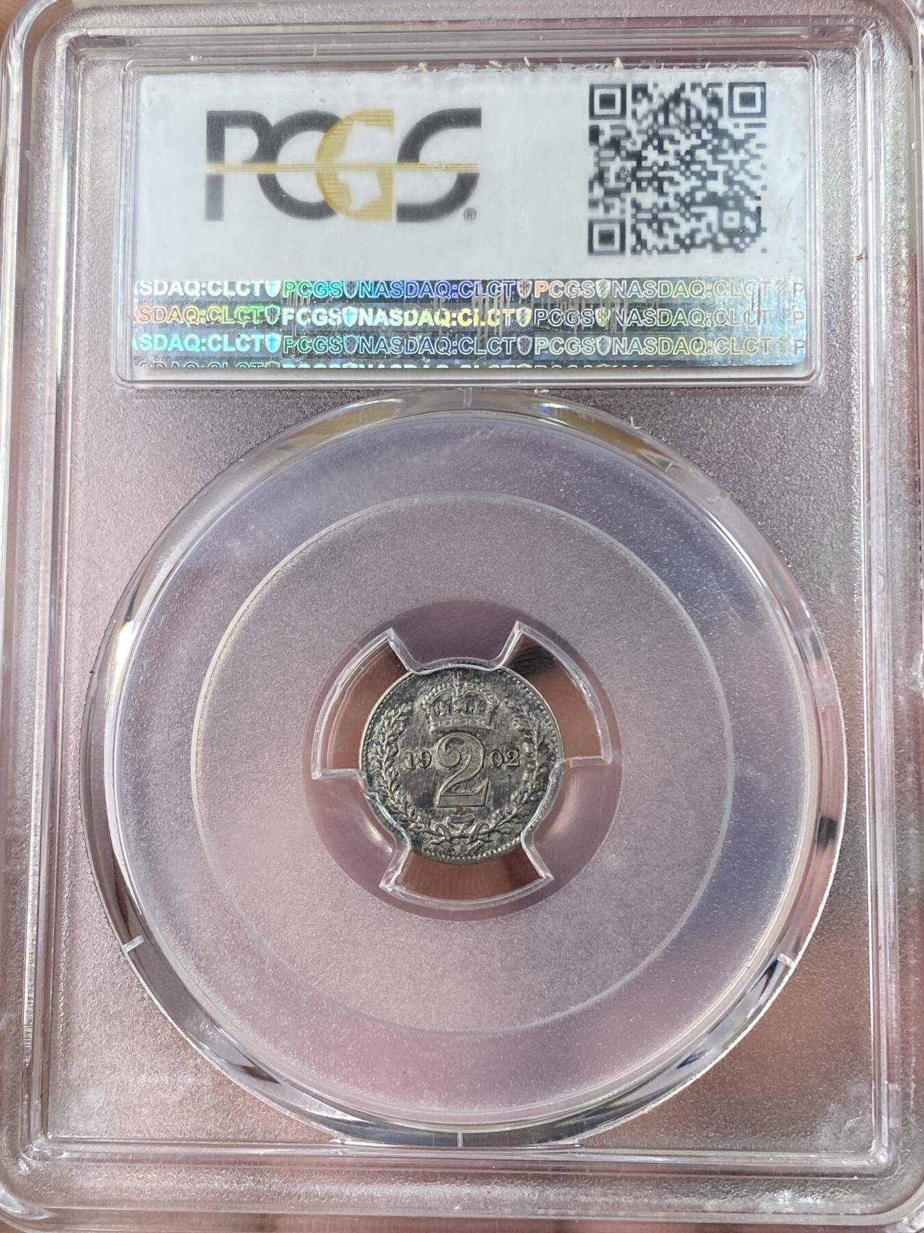 万国钱币拍卖第064期 PCGS PR63~64 1902年英国爱德华七世精制9枚套币 全套PCGS评级高分品相无忧 主币克朗64尤为难得 原味天鹅绒彩 越来越少的爱七银币套资源  一步到位的收藏级品质