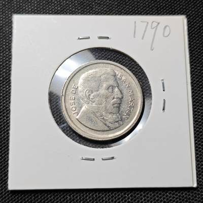 KK钱币收藏小铺  第417期 2月预留时间 周末发货 1955阿根廷50分 