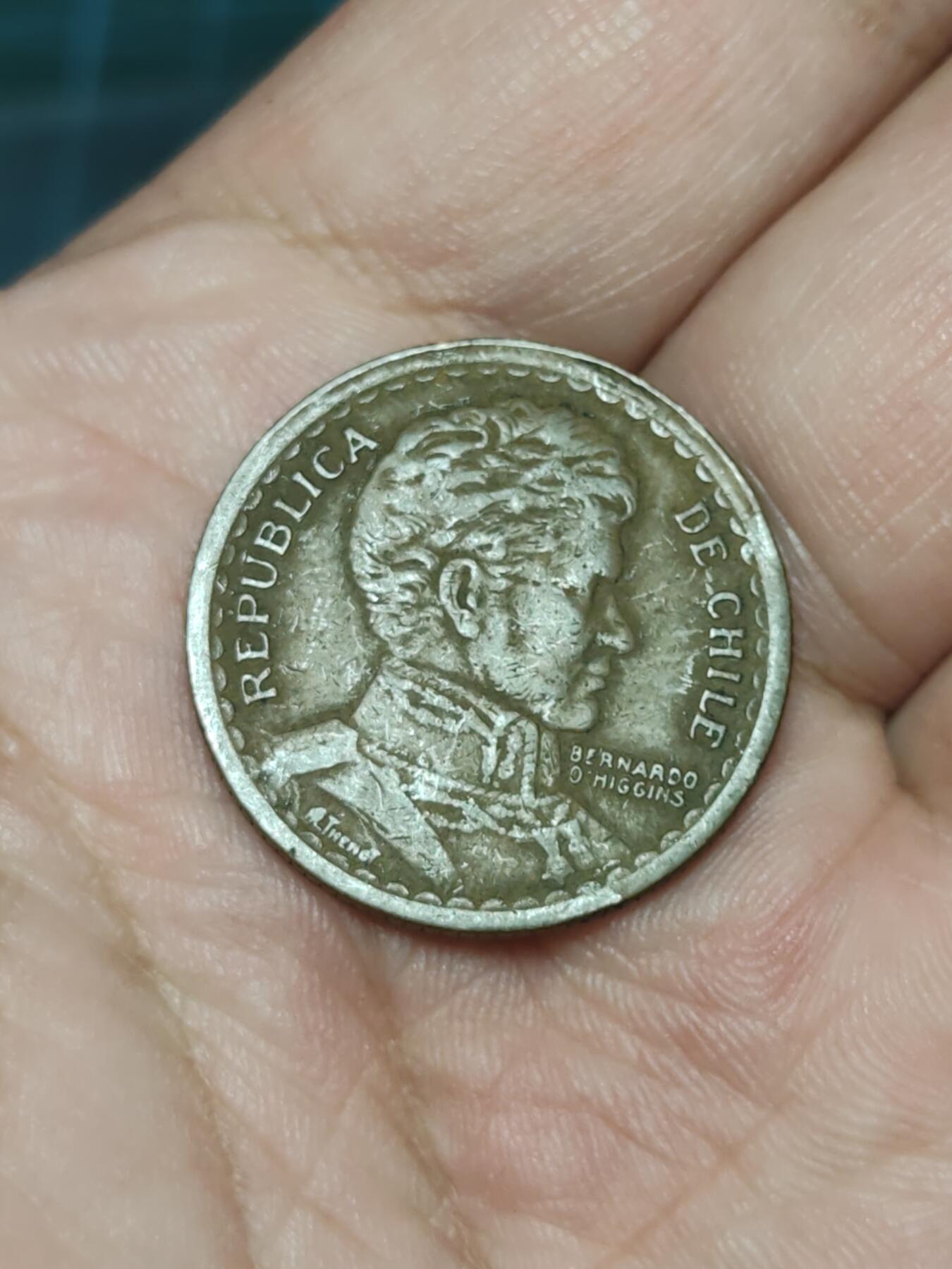 2026年第三十九场(总第二百零八场）外国好品散币场(免佣金) 智利🇨🇱1944年1比索(1942–1959年第一版)