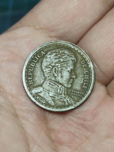 2026年第三十九场(总第二百零八场）外国好品散币场(免佣金) - 智利🇨🇱1944年1比索(1942–1959年第一版)