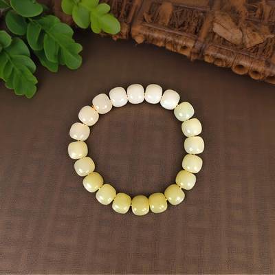 碧月说宝 君子怀瑾·当代和田玉清风专场（七） - 和田玉黄口珠串