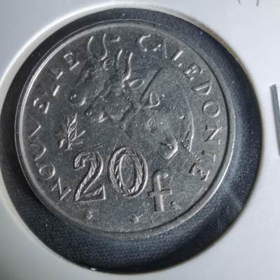 沼泽如烟--第1041场 - 法属新喀里多尼亚1970年20法郎