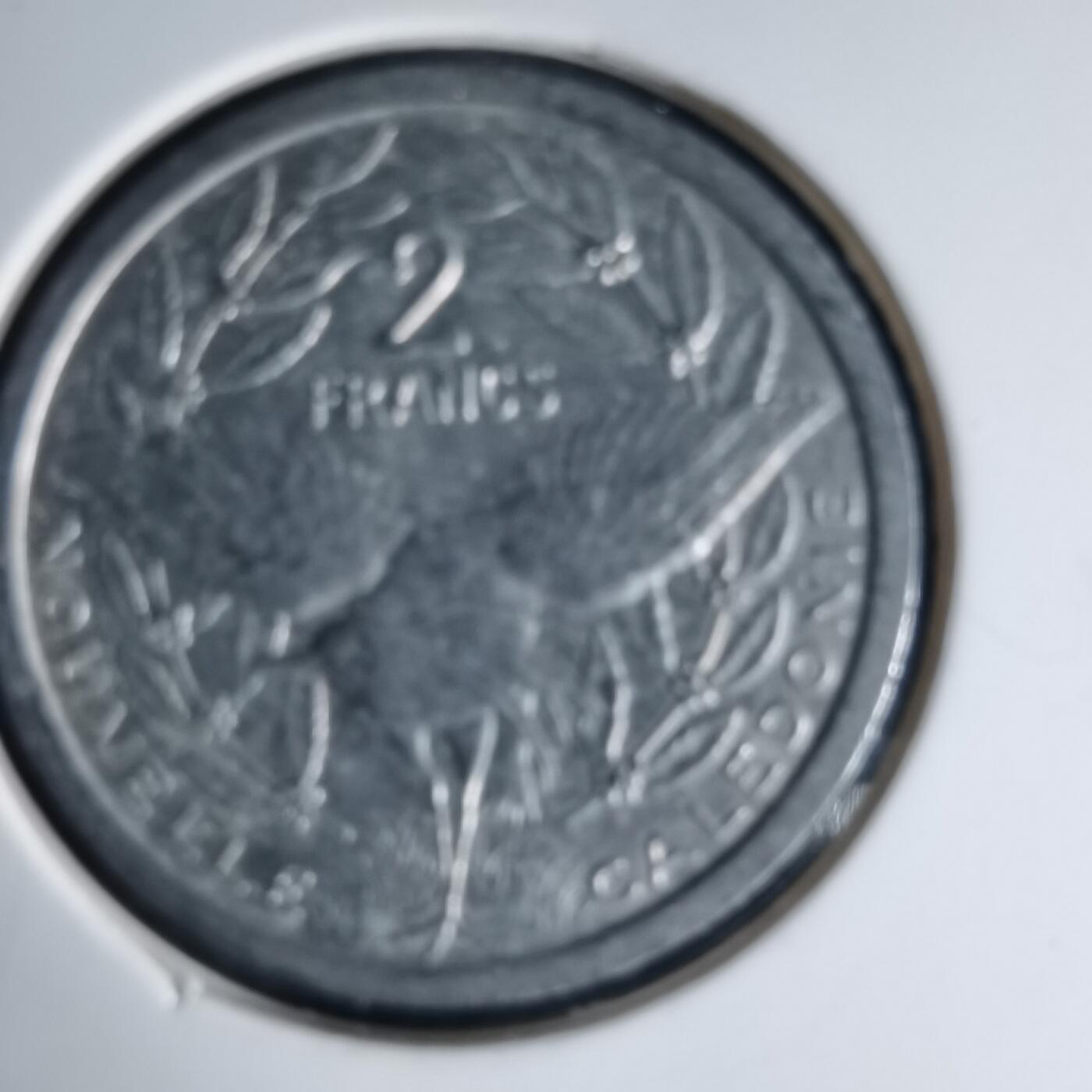 沼泽如烟--第1041场 法属新喀里多尼亚1983年2法郎