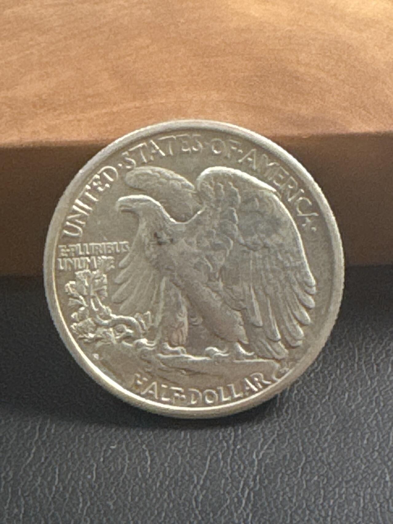 ❤️【币观天下】❤️ 第347期钱币拍卖场- 2026.4.3周五晚上6点半场 长期征集拍品  美国1943年半美元银币（行走）