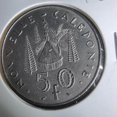 沼泽如烟--第1041场 - 法属新喀里多尼亚1967年50法郎