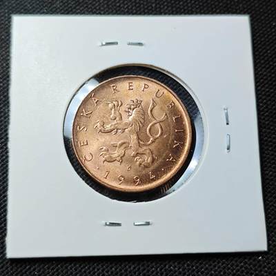 KK钱币收藏小铺  第415期 2月预留时间 周末发货 1994捷克10克朗 好品