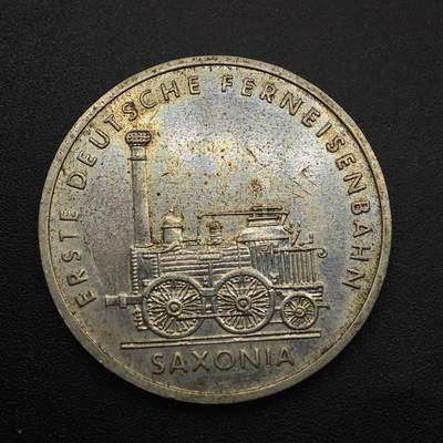 【淘币小摊】实时拍第八百八十七拍   散币场    每周一统一发货 - 东德1988年5马克纪念币