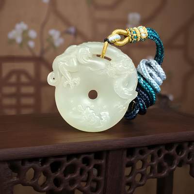 碧月说宝 君子怀瑾·当代和田玉清风专场（七） - 和田玉晴水乘潮献瑞