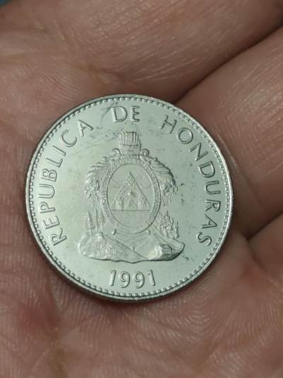 2026年第三十九场(总第二百零八场）外国好品散币场(免佣金) - 洪都拉斯🇭🇳1991年50分(1931–至今第四版，有磁版)