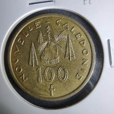 沼泽如烟--第1041场 - 法属新喀里多尼亚2007年100法郎