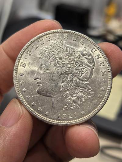 博洋堂世界钱币拍卖第167期（全场包邮） - 原光美国1921年摩根银币-2