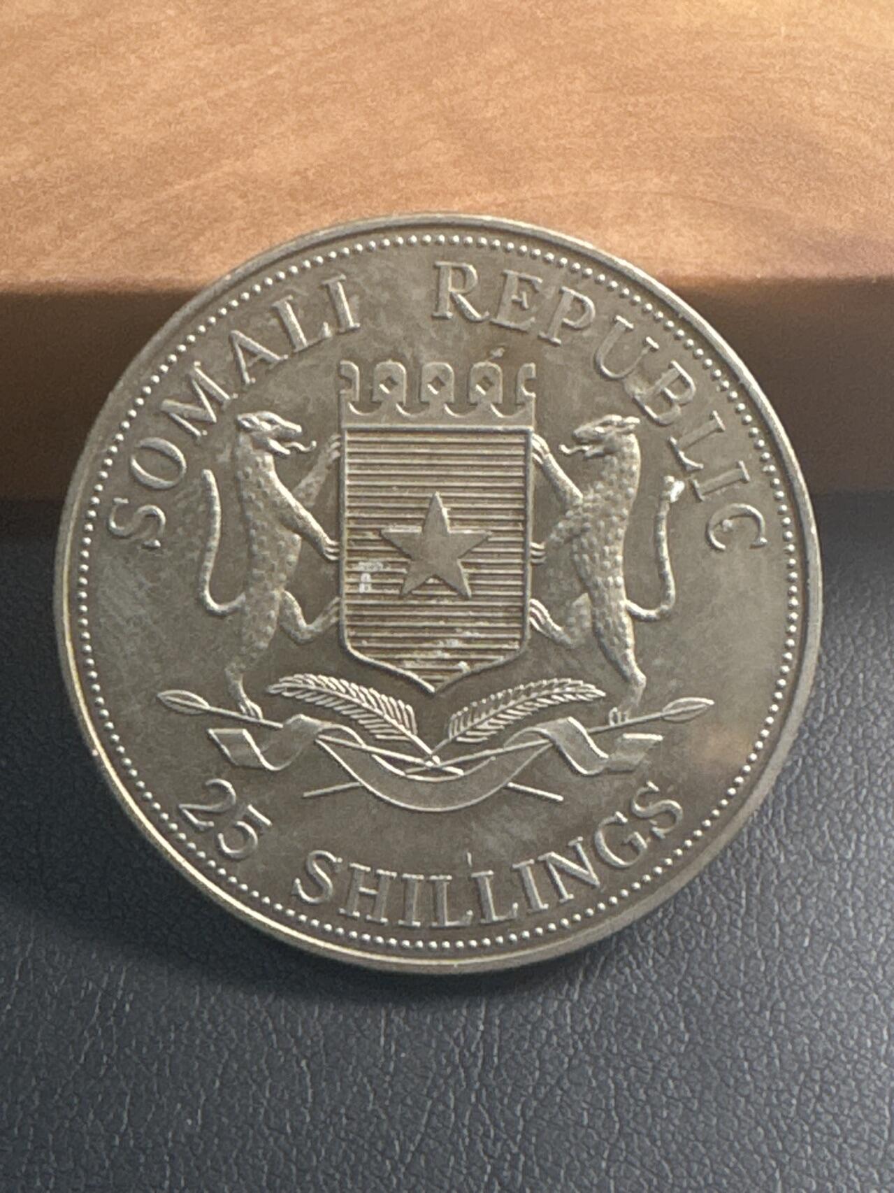 ❤️【币观天下】❤️ 第347期钱币拍卖场- 2026.4.3周五晚上6点半场 长期征集拍品  索马里教皇访问25先令铜镍纪念币