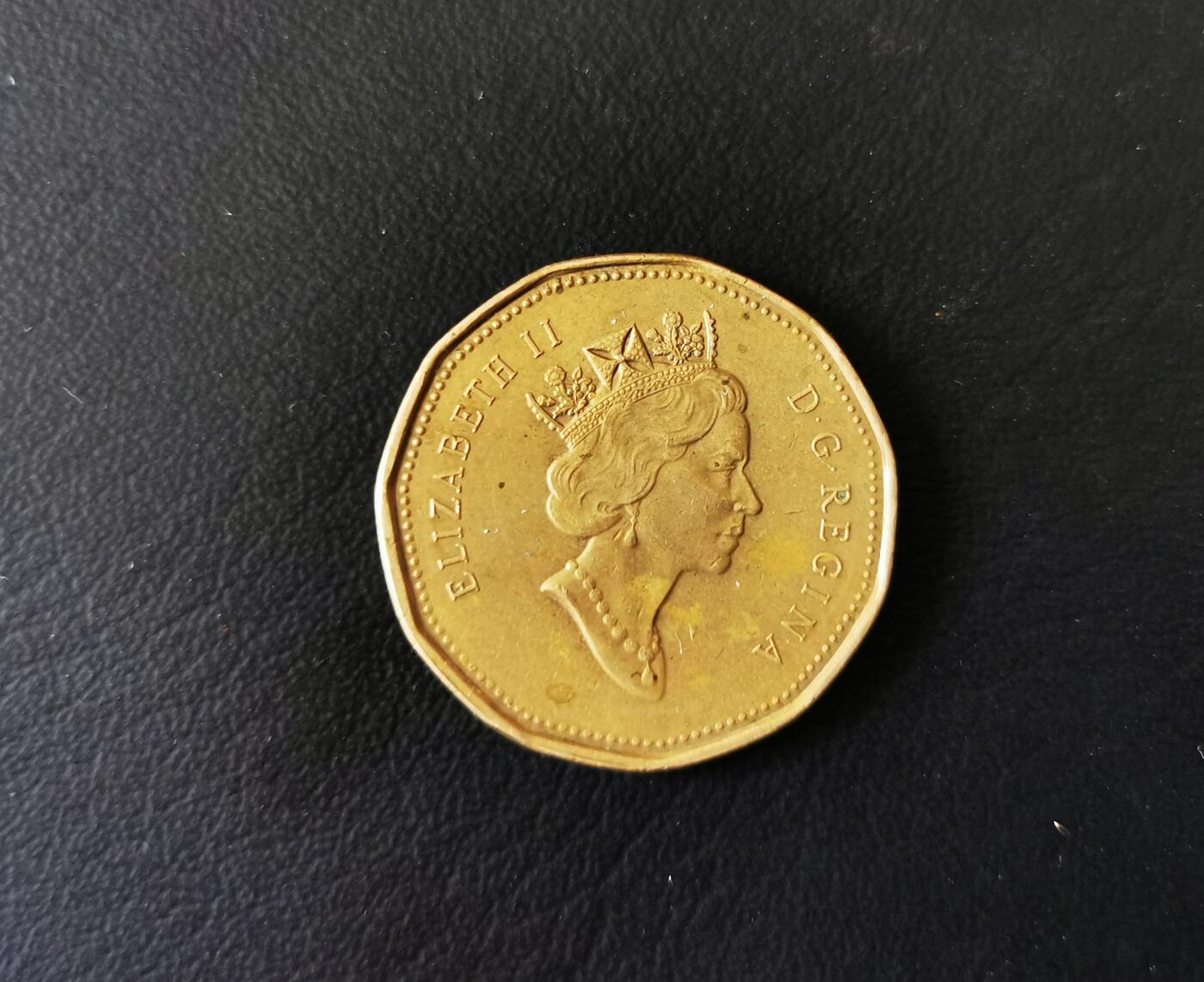 零零发外国硬币拍卖 无佣金 加拿大一元