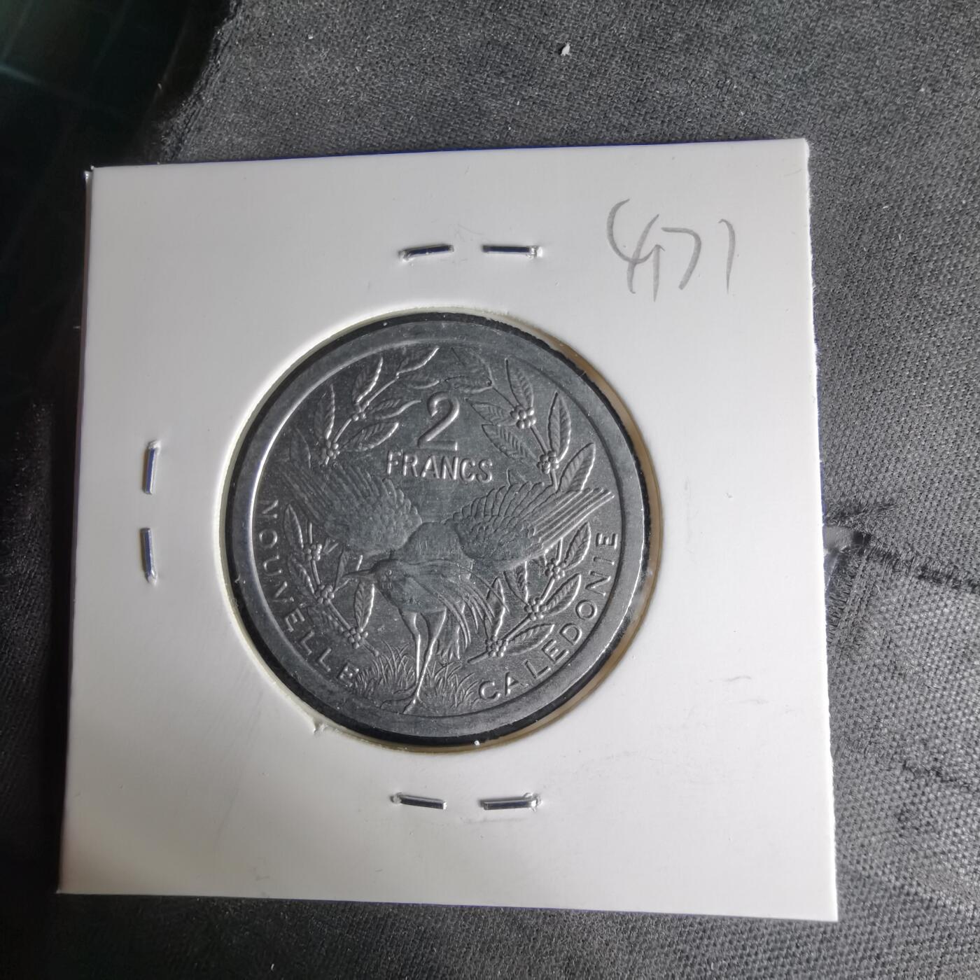 沼泽如烟--第1041场 法属新喀里多尼亚1998年2法郎