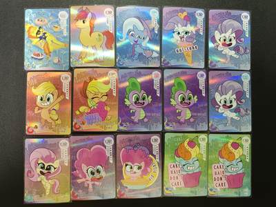 天玑星卡拍第183期《4.2周四截拍》持续收拍收评中 满赠卡需备注 - 卡游 小马宝莉 UR 15张