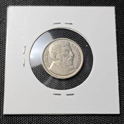 KK钱币收藏小铺  第417期 2月预留时间 周末发货 1950阿根廷10分 纪念币