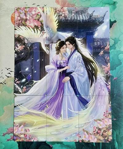 龙虎卡牌-八一场（满200元包邮，无佣金，每周六结拍，欢迎送拍） - 磨砂普卡9拼 画梦 