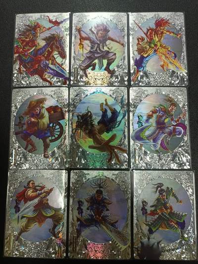 天玑星卡拍第183期《4.2周四截拍》持续收拍收评中 满赠卡需备注 - 卡玩帕克 追义水浒 第一弹 镭光 九张