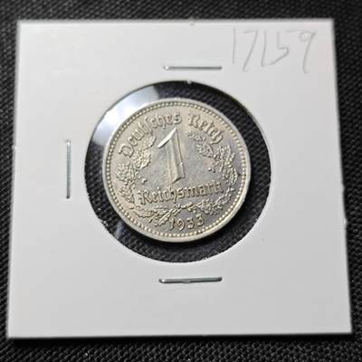 KK钱币收藏小铺  第417期 2月预留时间 周末发货 1933德国1马克