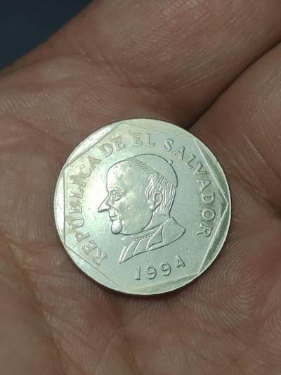 2026年第三十九场(总第二百零八场）外国好品散币场(免佣金) - 萨尔瓦多🇸🇻1994年25分(1987–1999年第三版，镍包钢版)