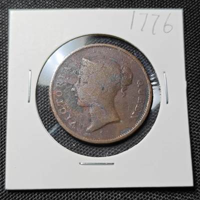 KK钱币收藏小铺  第417期 2月预留时间 周末发货  英属海峡铜币