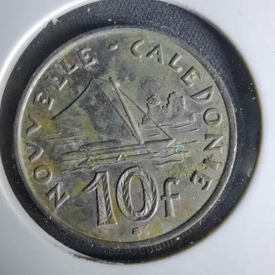 沼泽如烟--第1041场 - 法属新喀里多尼亚2007年10法郎