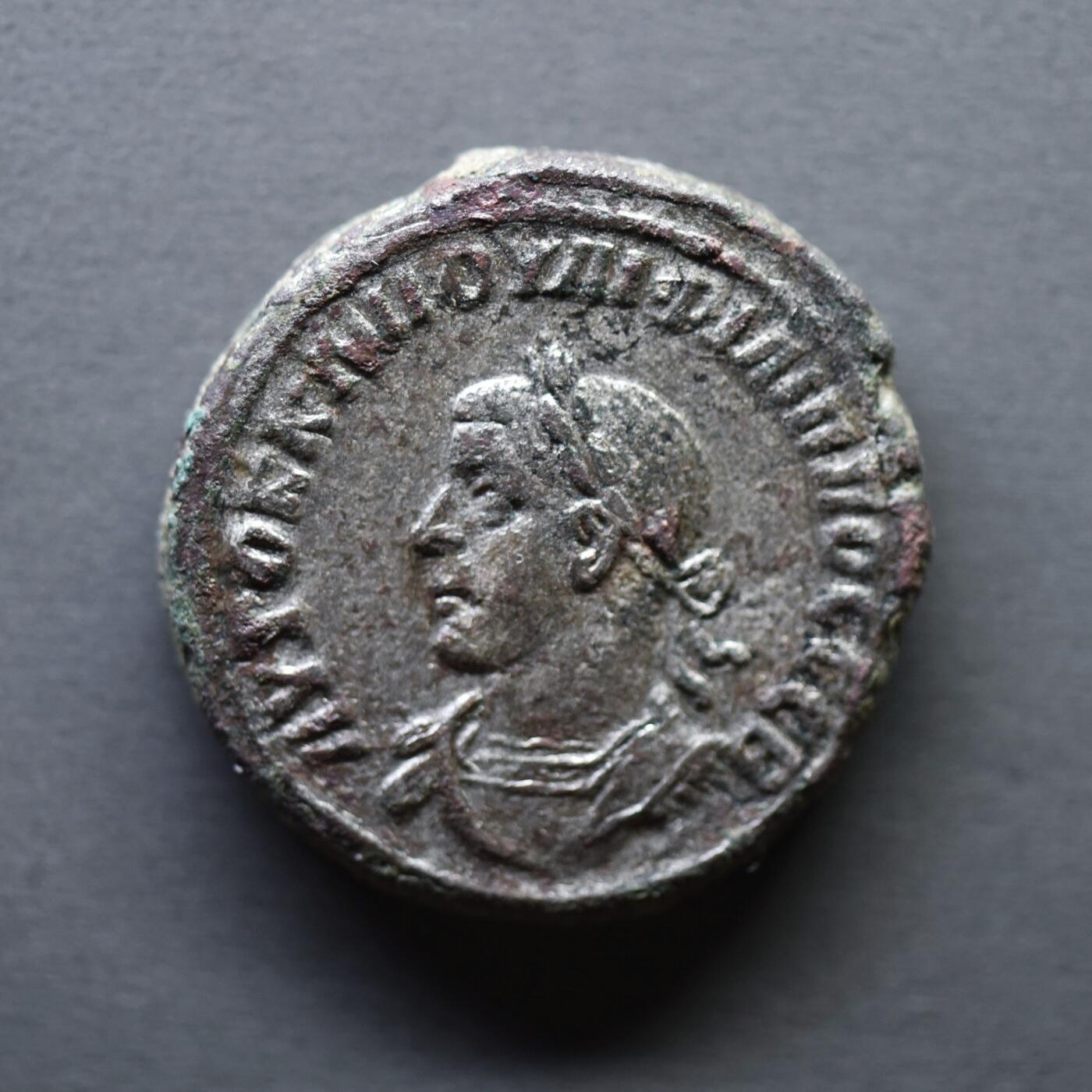 【良泉】4月16日【西方古代打制币】拍卖108件 公元248-249年【古罗马】叙利亚行省，菲利普二世，面左版，四德拉克马，12.54克