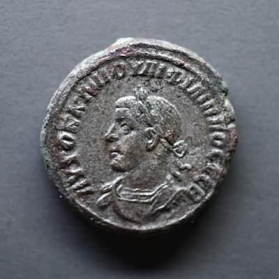 【良泉】4月16日【西方古代打制币】拍卖108件 - 公元248-249年【古罗马】叙利亚行省，菲利普二世，面左版，四德拉克马，12.54克