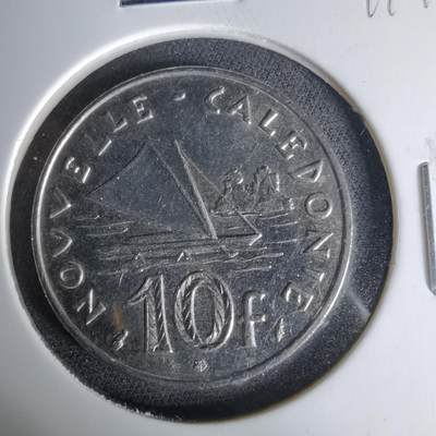 沼泽如烟--第1041场 - 法属新喀里多尼亚1983年10法郎