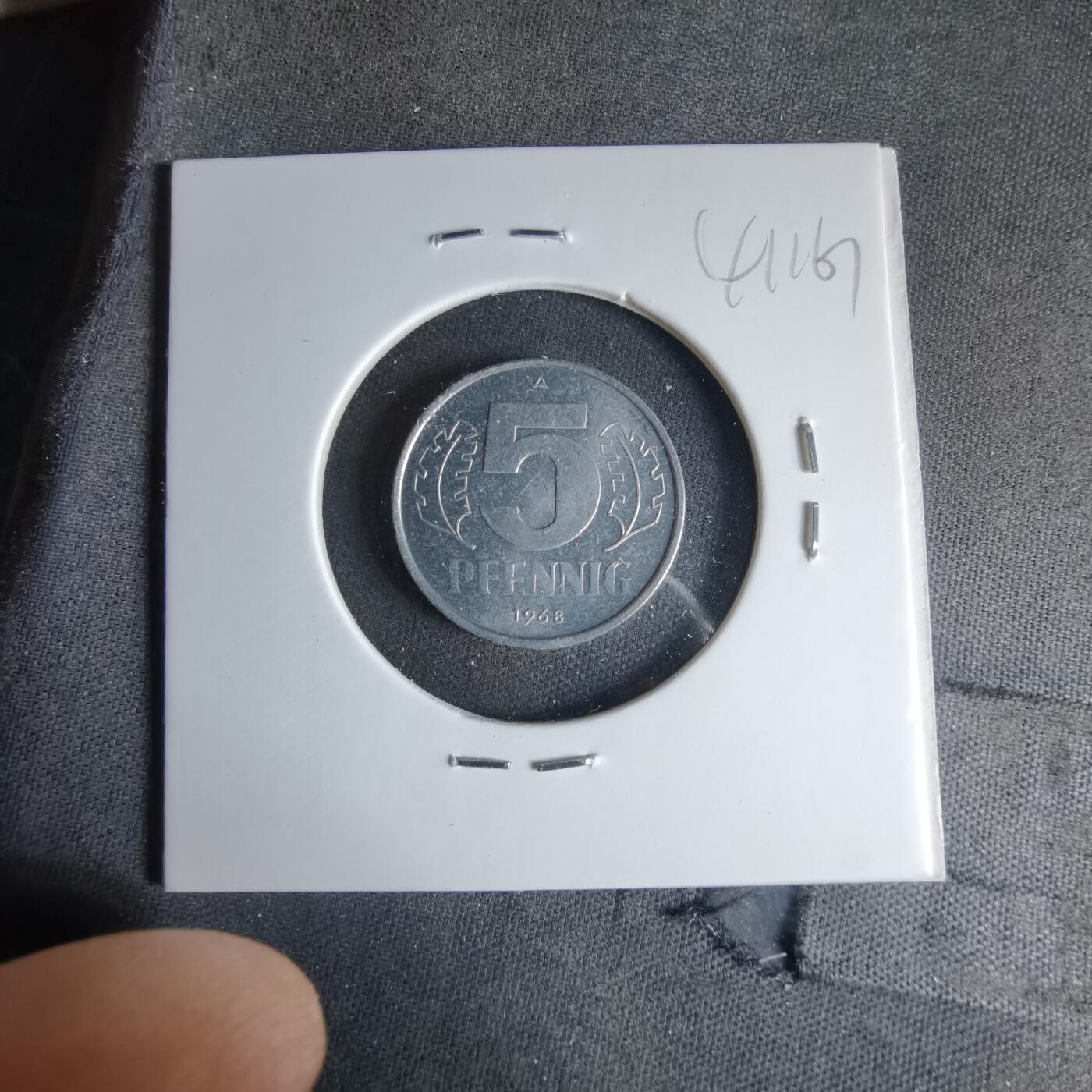 沼泽如烟--第1041场 东德1968年5芬尼