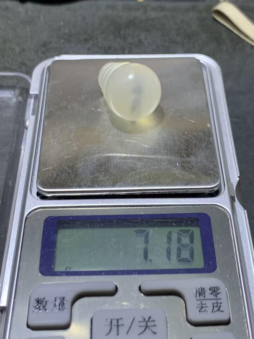 放福利！精美荔枝冻随形一体佛头三通一个，配串利器！