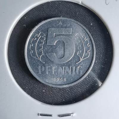 沼泽如烟--第1041场 - 东德1968年5芬尼