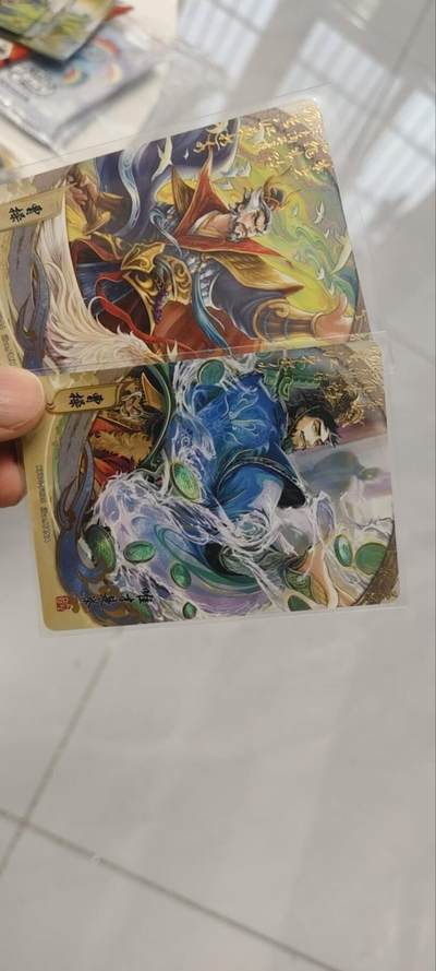 秋原瞳的小店第四十期——青梅时节雨纷纷，牧童遥指杏花村 - 卡游三国流芳传韵曹操一对不同