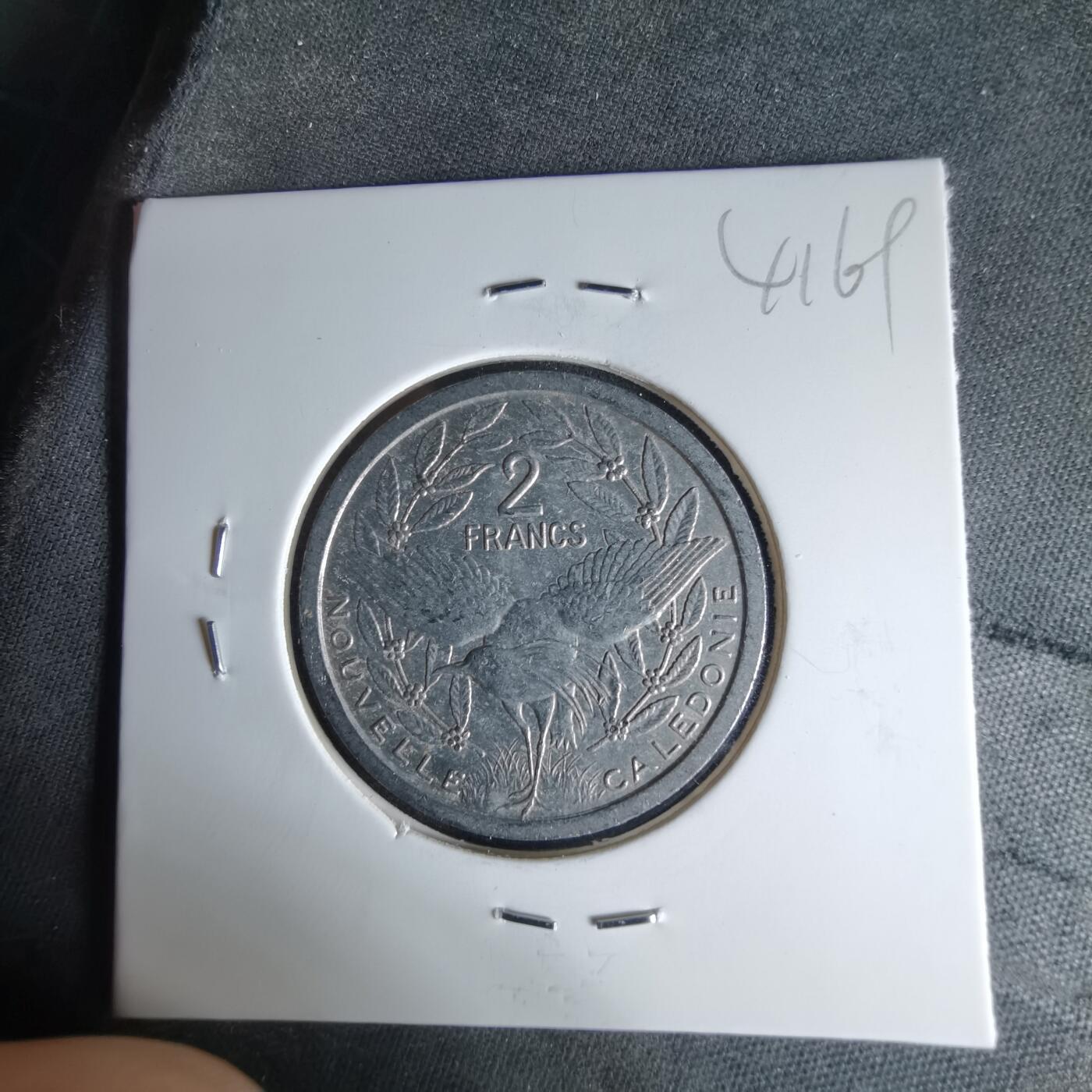 沼泽如烟--第1041场 法属新喀里多尼亚1983年2法郎