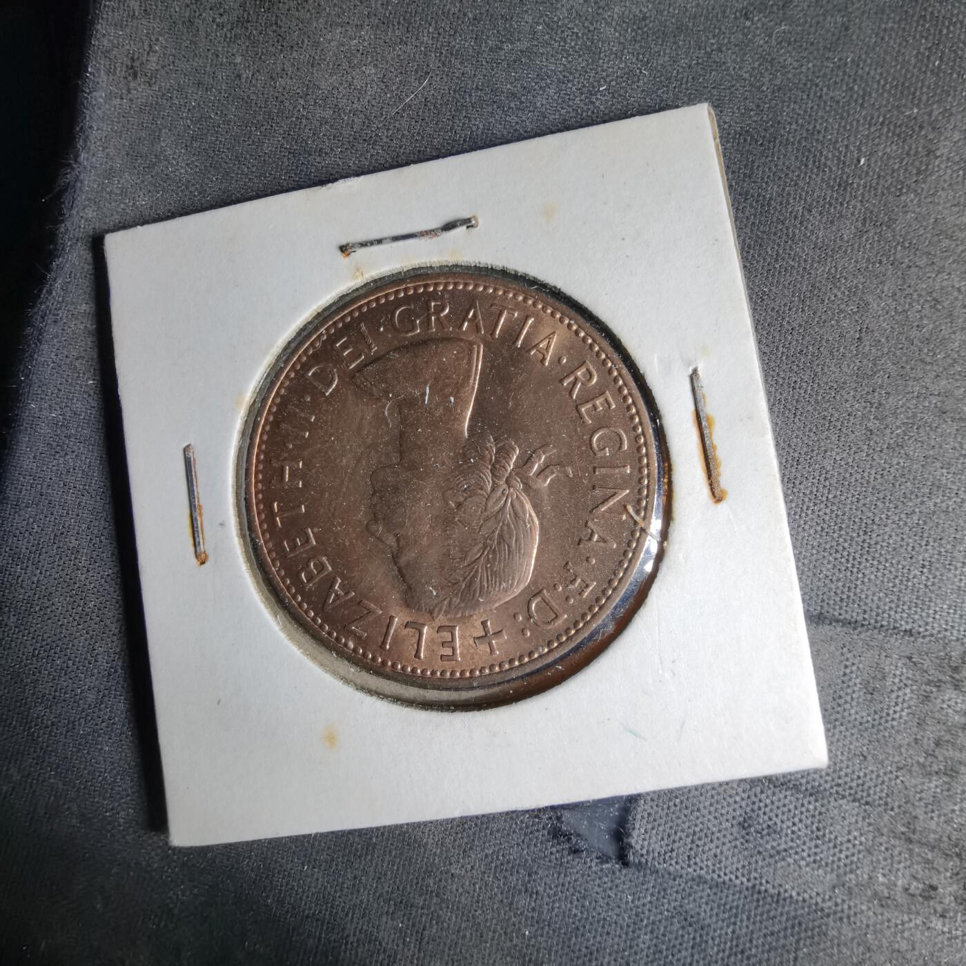 沼泽如烟--第1041场 英国1967年1便士