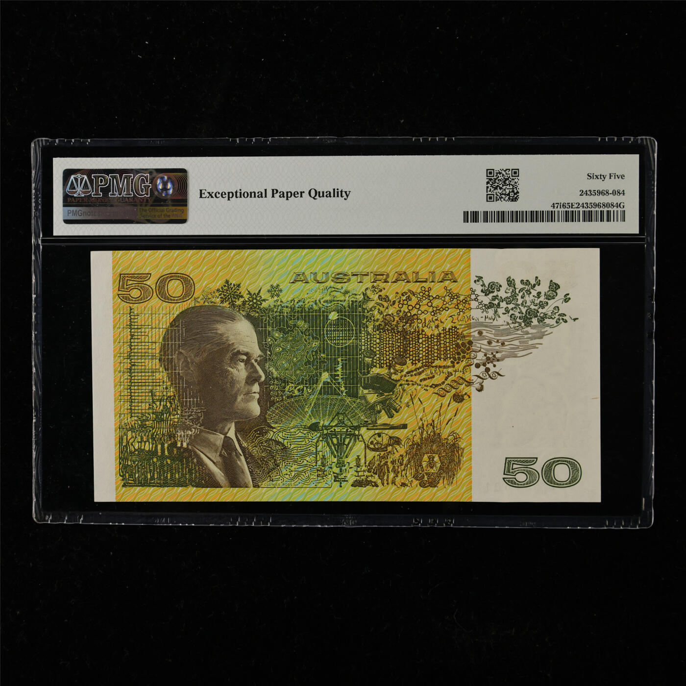 【亘邦集藏】第225期拍卖 1994年 澳大利亚50澳元 PMG 65EPQ WSL517601