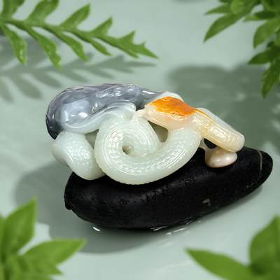 碧月说宝 君子怀瑾·当代和田玉清风专场（七） - 福寿双全