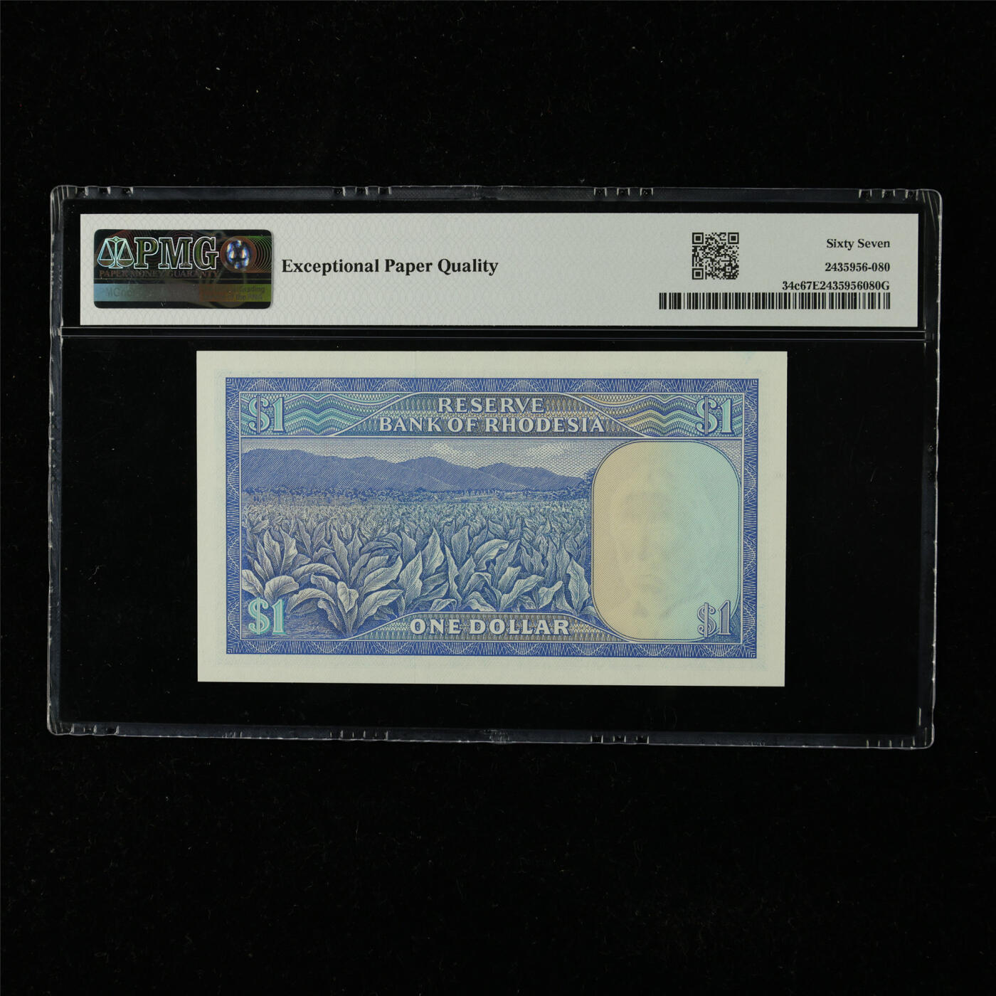 【亘邦集藏】第225期拍卖 1978年 罗德西亚1元 PMG 67EPQ L/101 664833