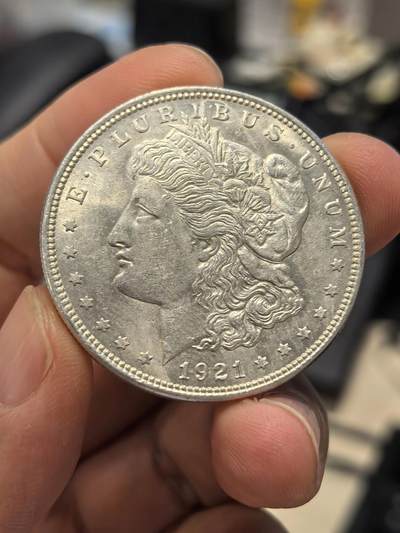 博洋堂世界钱币拍卖第167期（全场包邮） - 原光美国1921年摩根银币-3