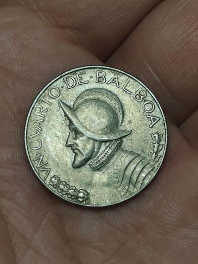 2026年第三十九场(总第二百零八场）外国好品散币场(免佣金) - 巴拿马🇵🇦1966年1/4巴波亚(1961–1993年第三版首发年)