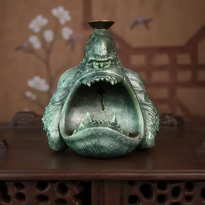 碧月说宝 君子怀瑾·当代和田玉清风专场（七） - 金刚倒流香摆件