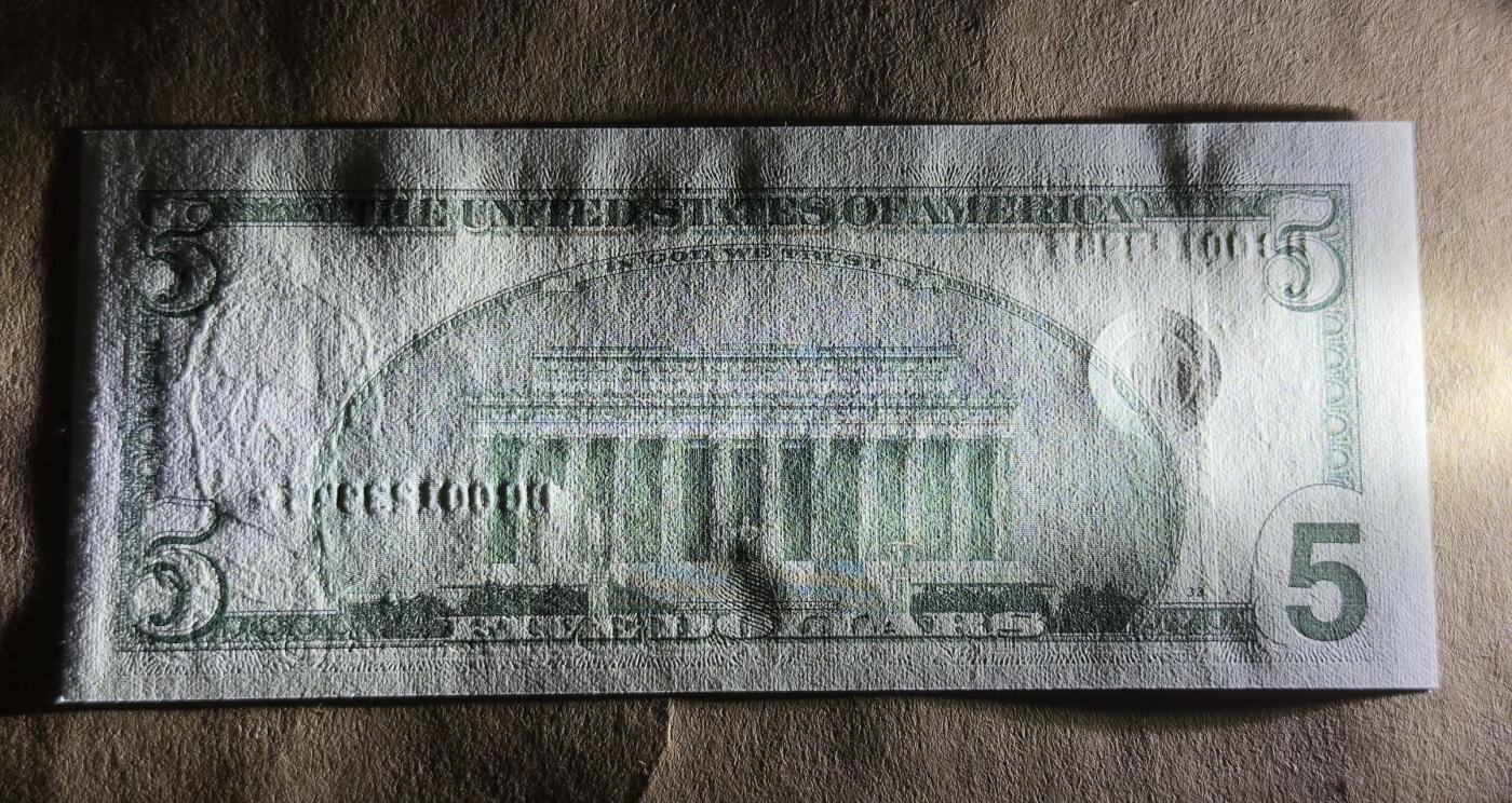 【礼羽收藏】🌏世界钱币拍卖第131期 03年黑白大头5美元补号连号全新UNC品相