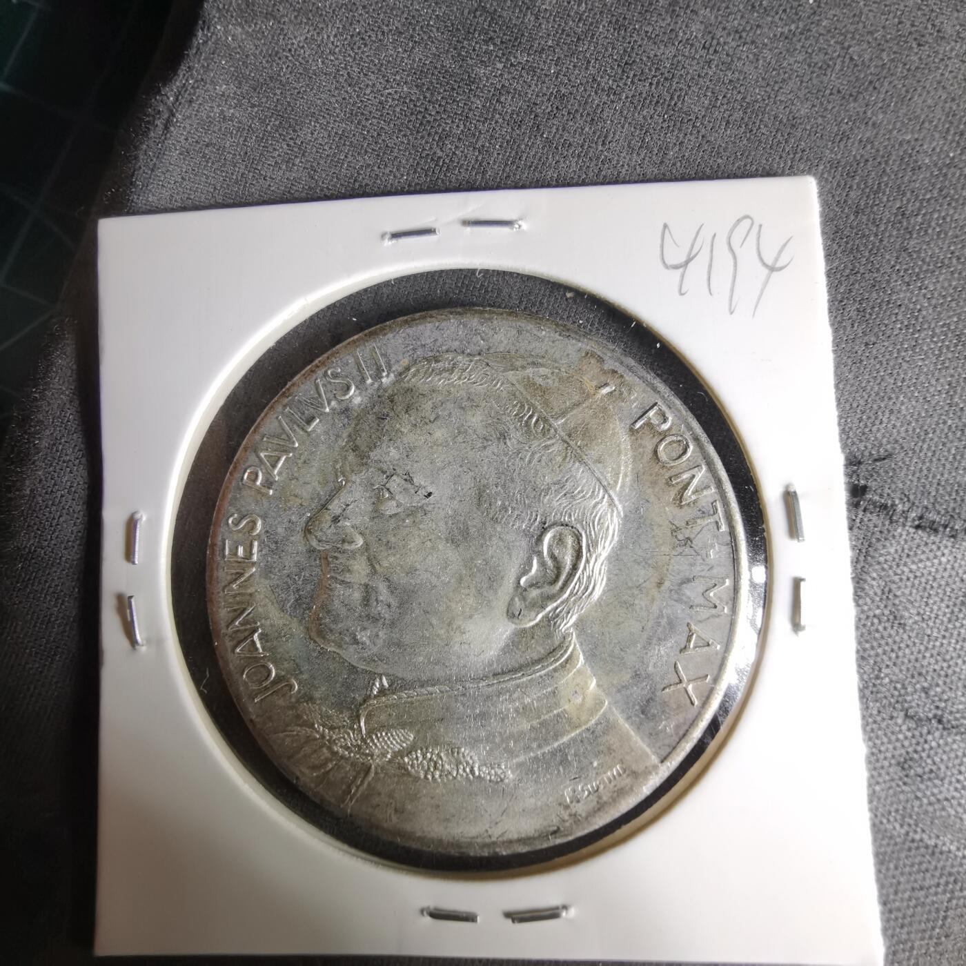 沼泽如烟--第1041场 梵蒂冈纪念章