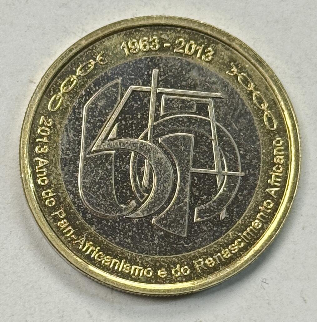 S&S Numismatic世界钱币-拍卖 第125期  佛得角2013年 非盟成立50周年 250埃斯库多双色纪念币