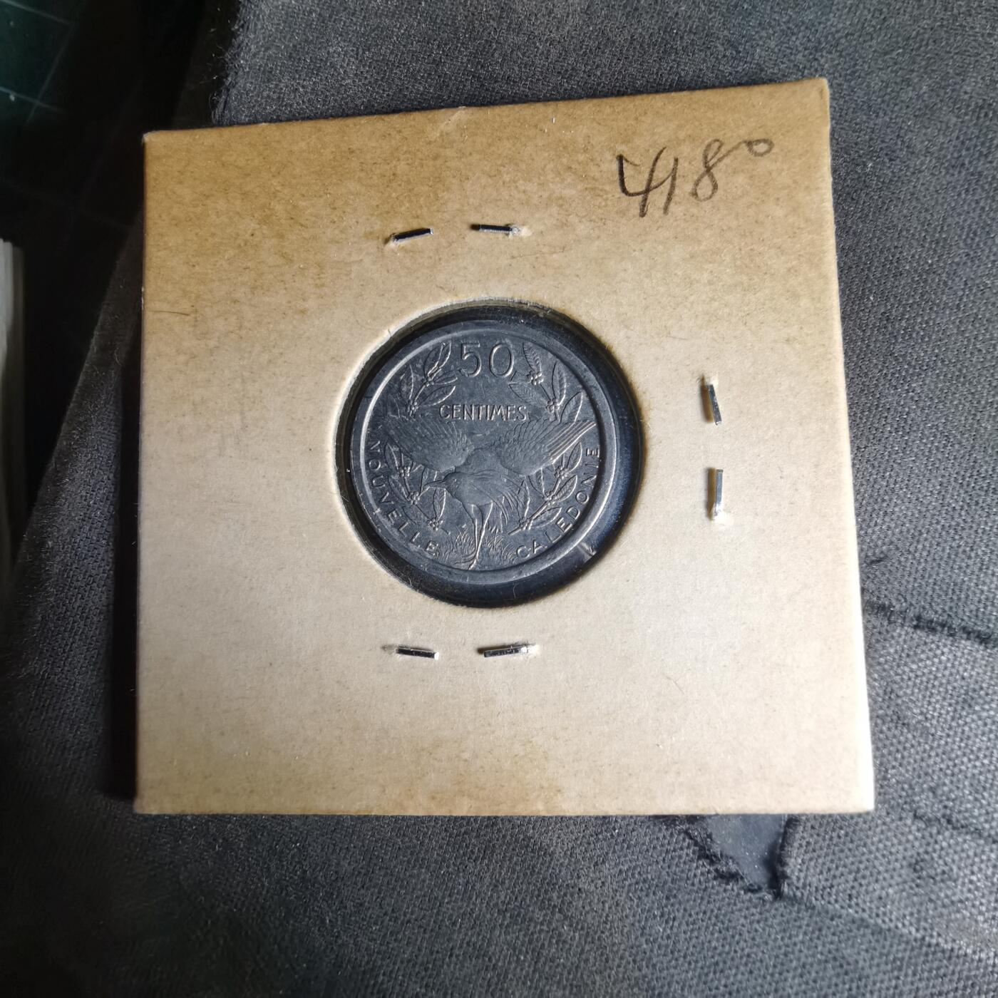 沼泽如烟--第1041场 法属新喀里多尼亚1949年50分