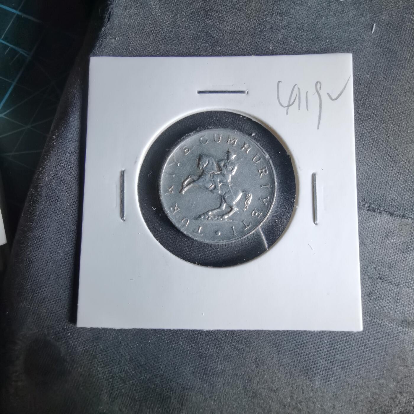 沼泽如烟--第1041场 土耳其1981年5里拉