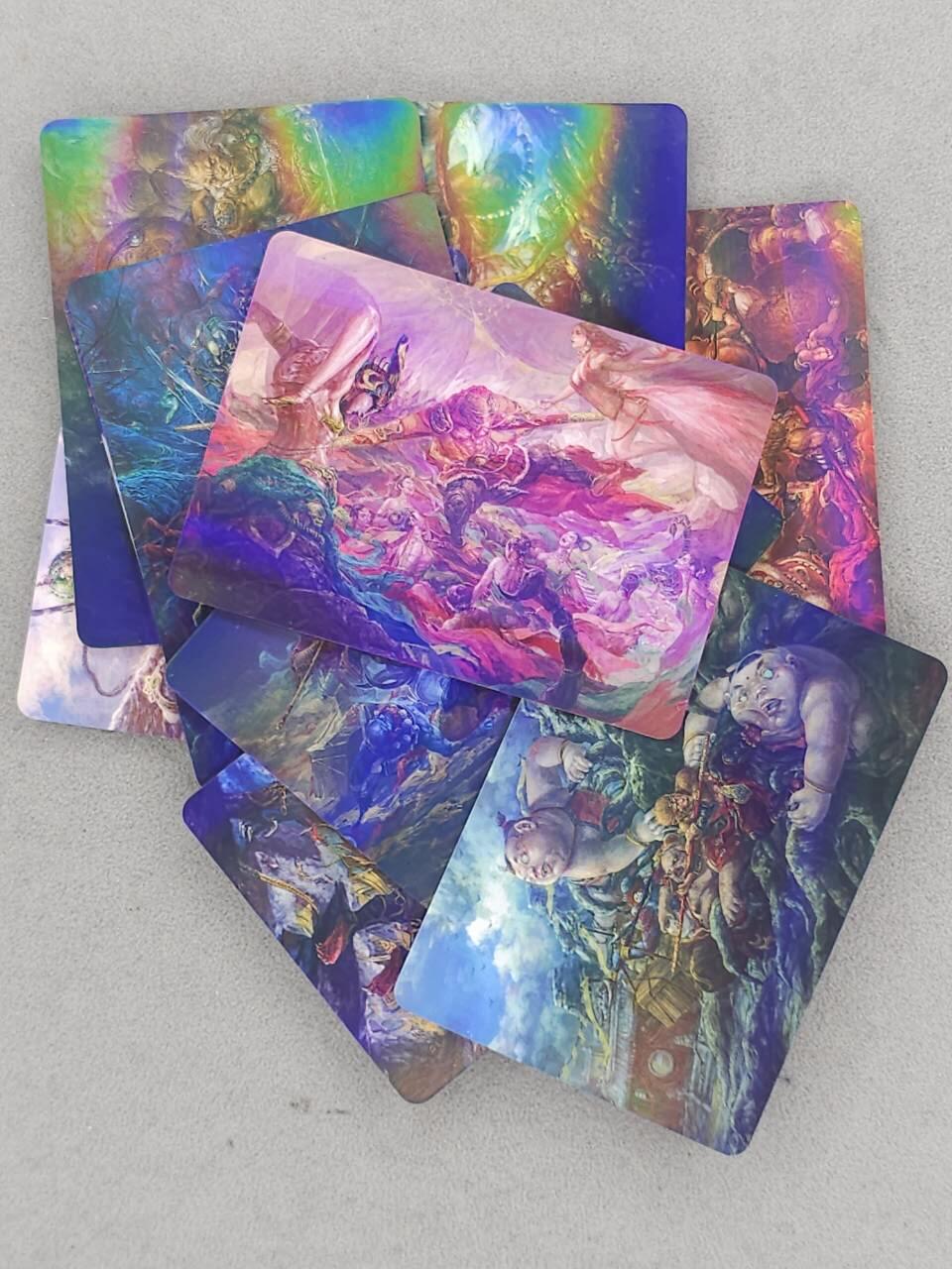 龙虎卡牌-八一场（满200元包邮，无佣金，每周六结拍，欢迎送拍） 彩膜卡11张 徐子晖 - 西游释厄传 