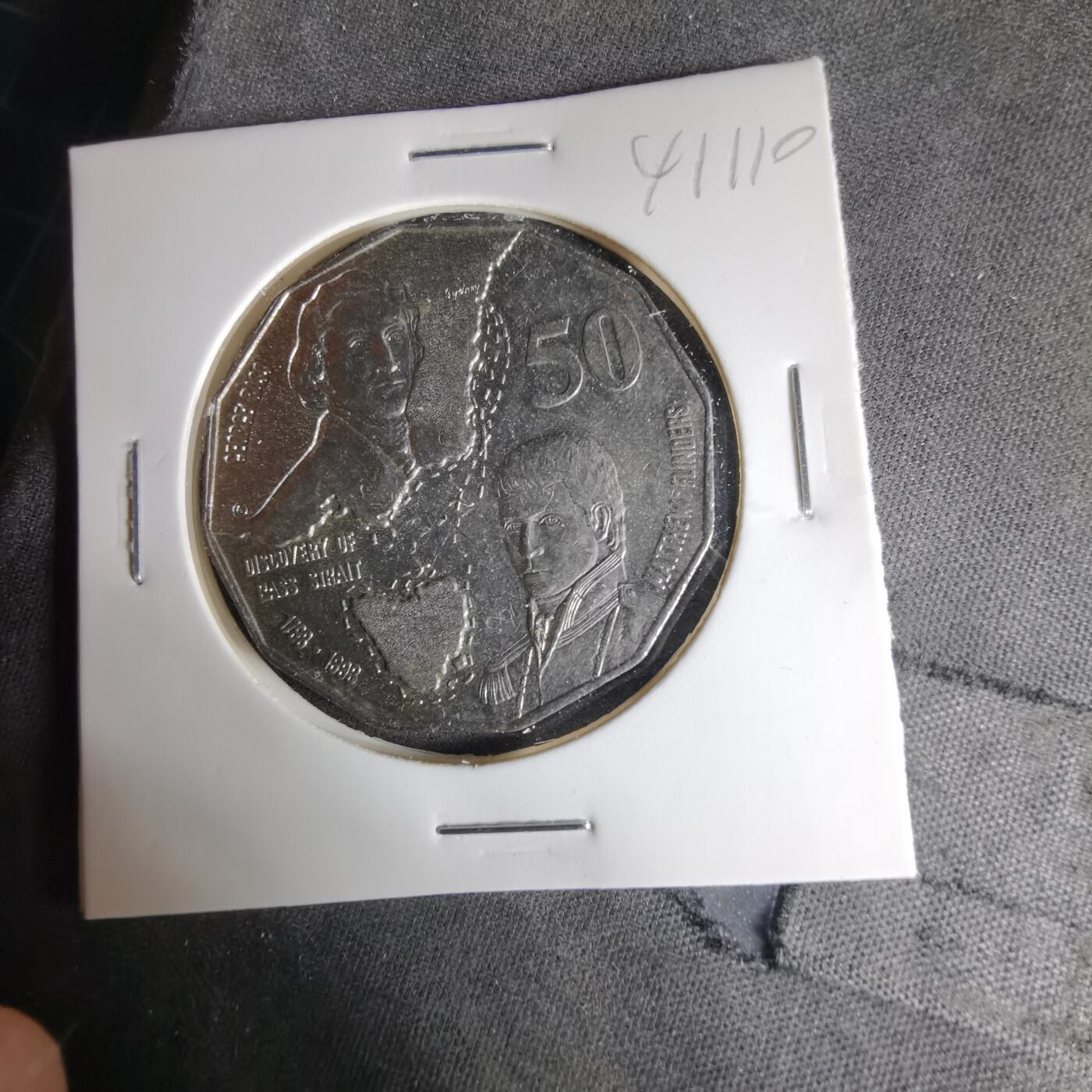 沼泽如烟--第1041场 澳大利亚1998年50分纪念币