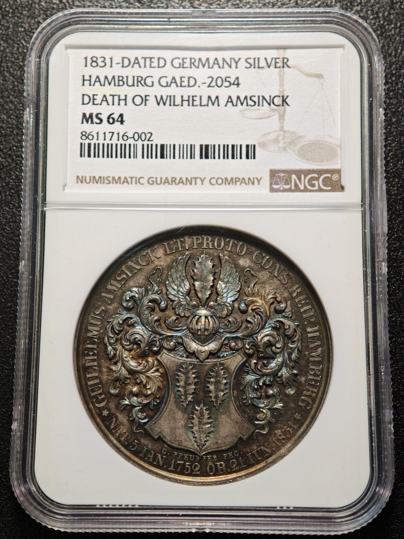 【德藏】世界币章拍卖第170期（拍品征集中~欢迎藏友联系）